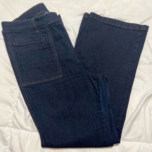 Ann Taylor Wide Leg Jeans